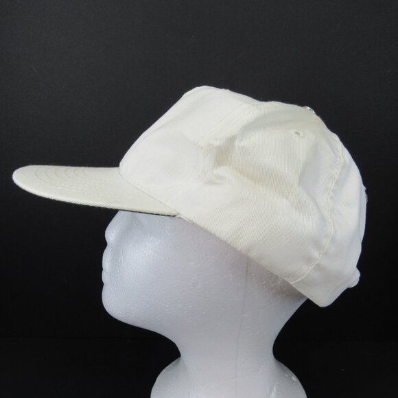 Atlanta 1996 5 Point Star Olympic Rings White Wide Brim Adj Snapback Cap Hat - Picture 3 of 8